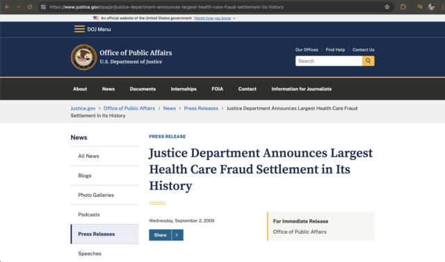Do Drug Companies See Criminal Fines as Just a Cost of Doing Business?
