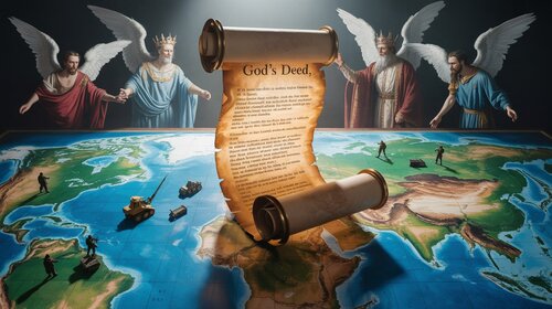 Did God Give Palestine to Israel Before He Gave Nigeria and North America to Britain&##x3f;