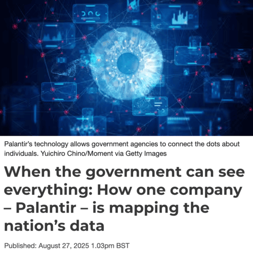 The Greatest Threat to Freedom and Democracy in the USA You&rsquo;ve Probably Never Heard Of&##x3a; Alex Karp, Palantir, and the Coming Control Grid