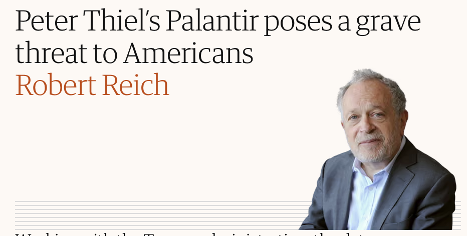 The Life of Average Joe&##x3a; America in 2030 Under the Watchful Eye of Palantir