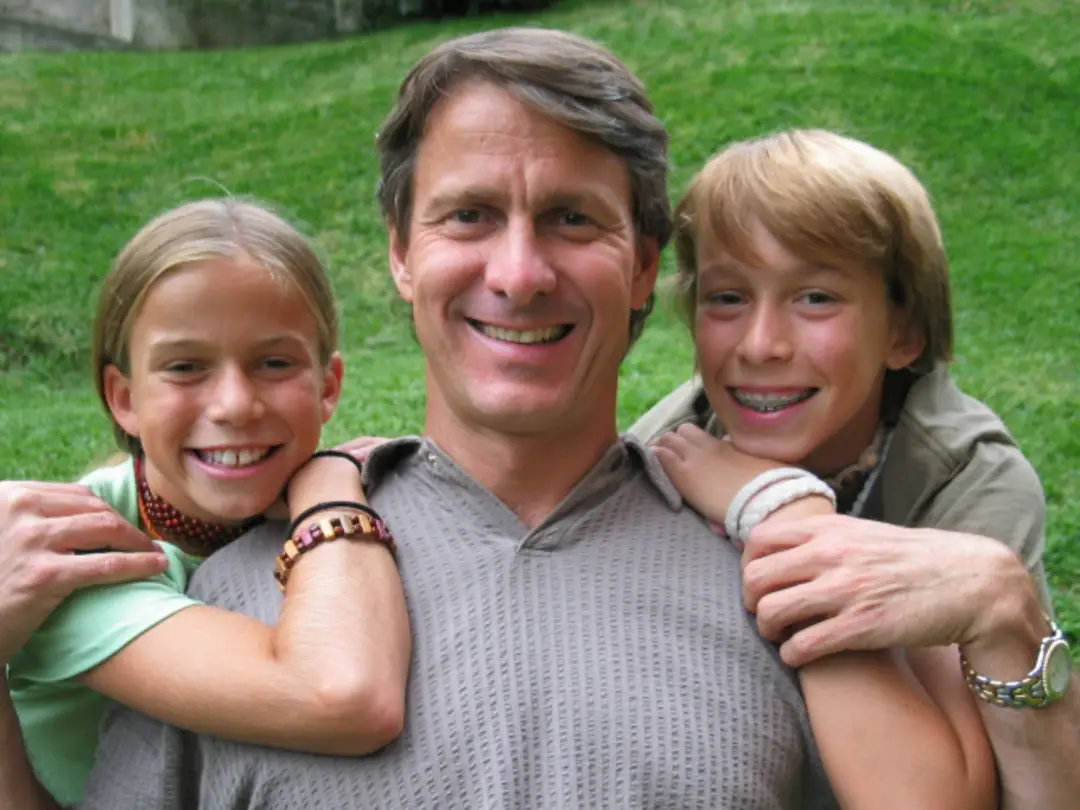 Catherine, Scott and Ian Oliver in happier days in Costa Rica.