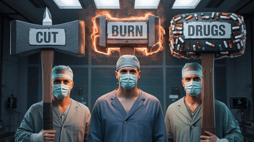 The Three Hammers&##x3a; Why Every Man Must Think Twice Before Surrendering to Prostate Cancer Treatment