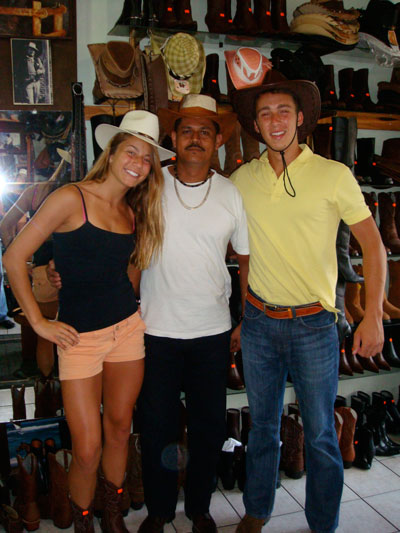 Ian and Catherine in San Jos&eacute&##x3b;, Costa Rica