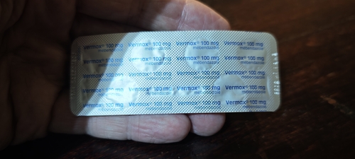 This is the Mebendazol brand I take.