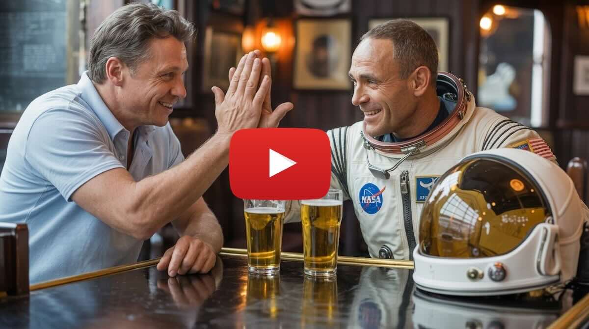 This is why astronauts rarely have to deal with an enlarged prostate. 